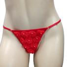 Calcinha Fio Dental Íntima Delas Tanga Flor Calcinha Fio Dental Íntima Delas Tanga Flor