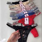 Calcinha Fio Dental Renda Victorias Secret Sexy Conforto