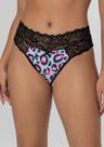 Calcinha Fio Duplo Animal Print Calcinha Fio Duplo Animal Print