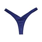 Calcinha G-String Esportiva Feminina Sexy Com Cintura Baixa Em V, Respirável E Elástica
