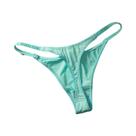 Calcinha G String Sem Costura Em Seda De Leopardo plus Size Para Mulheres S-XL