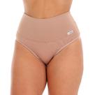 Calcinha Hot Pant Cinta Modeladora Fristyle Microfibra Bege Feminino Adulto