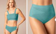 Calcinha hot pants tamanho unico poliamida e elastano