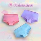 Calcinha Infantil Boxer Kit 6 Und Calcinha Infantil Boxer Kit 6 Und