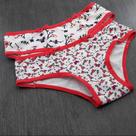 Calcinha Infantil Sapeca Estampas Variadas Cor:Viés Frutilly/EstampVarTamanho:P