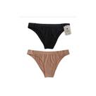 Calcinha Kit 2 Clássica Preto e Nude Basic+ Confortável