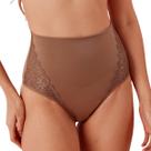 Calcinha Modeladora Com Barbatanas Detalhe Em Renda Pretty Paty