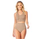 Calcinha Modeladora Tanga Alta Microfibra Zee Rucci