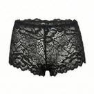 Calcinha Para Homem Shorts Renda Transparente Caleçon Empina Bumbum
