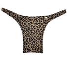 Calcinha para mulher trans em lycra alta compressao oncinha