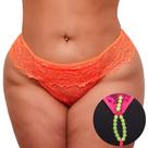 Calcinha Plus Size Fio Dental Tailandesa Perolas Brilham na Luz Negra Calcinha Plus Size Fio Dental Tailandesa Perolas Brilham na Luz Negra