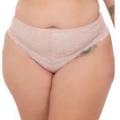 Calcinha Plus Size Fio Duplo Frente em Renda Santa Passion .