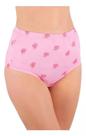Calcinha Plus Size Kit 8 Calçola Malha Senhora Cintura Alta Tangão Forro Algodão Lingerie