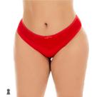 Calcinha Plus Size Tanga Feminina Algodão Lingerie