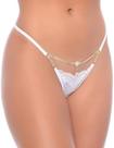Calcinha Preciosa de Renda com Aplique Brilhante Sexy e Sofisticada para Conforto e Luxo Tamanho P ao G