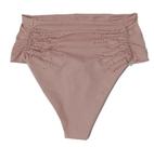 Calcinha Premium, Embutida, Bordada, Cintura Alta, Plus Size