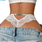 Calcinha Sensual Renda escrita ME FODE