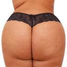 Calcinha Tailandesa Brilhante no Escuro - Plus Size