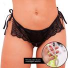 Calcinha Tailandesa Dupla Abertura Com Perolas Para Massagem Sensual