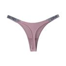 Calcinha Tanga De Cintura Baixa Com Letras Em Strass E Diamantes Para Mulheres, Sexy, G-string,