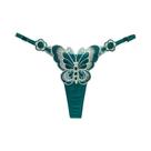 Calcinha Tanga Feminina de Renda - Cintura Baixa e Ajustável - Modelo Borboleta