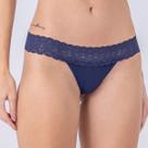 Calcinha Tanga Fio C/ Renda Não Marca Na Roupa Esmeralda 770 Calcinha Tanga Fio C/ Renda Não Marca Na Roupa Esmeralda 770