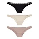 Calcinha Tanga Kit 3 Microfibra Variados DelRio Confortável Calcinha Tanga Kit 3 Microfibra Variados DelRio Confortável