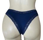 Calcinha Tanga Malha Fria Total Conforto Básica Sensual 1059