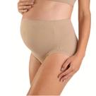 Calcinha tanga maternity sem costura bege