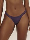 Calcinha Tanga Semi fio Frufru Ametista