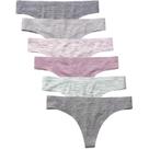 Calcinha tanga Wealurre, roupa íntima feminina de algodão de cintura baixa