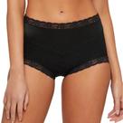 Calcinha Triumph Cós Alto em Renda Feminina
