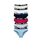 Calcinhas De Algodão Femininas De Cintura Média 6PCS Em Cores Sólidas, Respiráveis, Confortáveis E Calcinhas De Algodão Femininas De Cintura Média 6PCS Em Cores Sólidas, Respiráveis, Confortáveis E