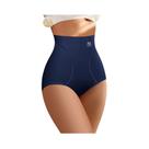 Calcinhas De Cintura Alta Com Controle De Barriga Em Seda Gelada, 3 Pares, Confortáveis, Calcinhas De Cintura Alta Com Controle De Barriga Em Seda Gelada, 3 Pares, Confortáveis,