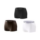 Calcinhas Esportivas Femininas De Algodão Sem Costura 3 Peças Em Cores Sólidas Lingerie Intima