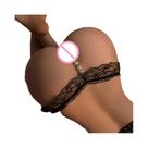 Calcinhas Transparentes De Renda Para Mulheres, Lingerie Sexy Com Abertura Na Parte Íntima