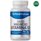 Calcio + Magnesio + Vitamina D3 1400Mg 60 Cápsulas - Nutrigenes