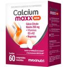 CALCIUM MAXX MDK ( Cálcio Citrato Malato + Magnésio + Vitaminas D3 e K2) 60 comprimidos - Maxinutri