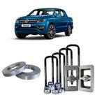 Calço de Mola Dianteiro 3cm +lift Traseiro 4cm Amarok Elevar