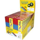 Calço de plástico Broadfix Flat de 2,9 x 10,2 cm, pacote com 60
