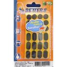 Calco Eva Auto Adesivo Redondo Preto 95 X 50 X 3Mm 24 Pecas 011 Bribts000008 Calco Eva Auto Adesivo Redondo Preto 95 X 50 X 3Mm 24 Pecas 011 Bribts000008