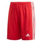 Calções adidas Squad 21 Team Power vermelho/branco para meninos
