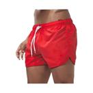 Calções De Banho Masculinos De Cintura Baixa Respiráveis Verão 2024 Moda Praia Sexy