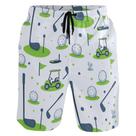 Calções de banho masculinos Wamika Novelty Beach Shorts Quick Dry M