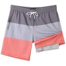 Calções de banho SURF CUZ 7" Quick Dry Compression Liner rosa