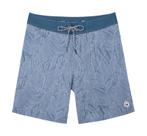 Calções de banho SURF CUZ masculinos vintage Cruzer Leaf Blue 36