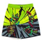 Calções de banho Teenage Mutant Ninja Turtles Little Boys Green Calções de banho Teenage Mutant Ninja Turtles Little Boys Green