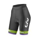 Calções de Ciclismo MTB Femininos - Verão, 19D Gel Pad, Calças Justas para Ciclismo LIV