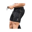 Calções de Corrida Masculinos - Malha de Secagem Rápida para Verão, Fitness e Ginásio