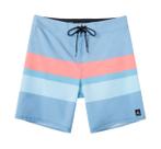 Calções de praia SURF CUZ Model 32 Quick Dry Stretch Grey-Striped